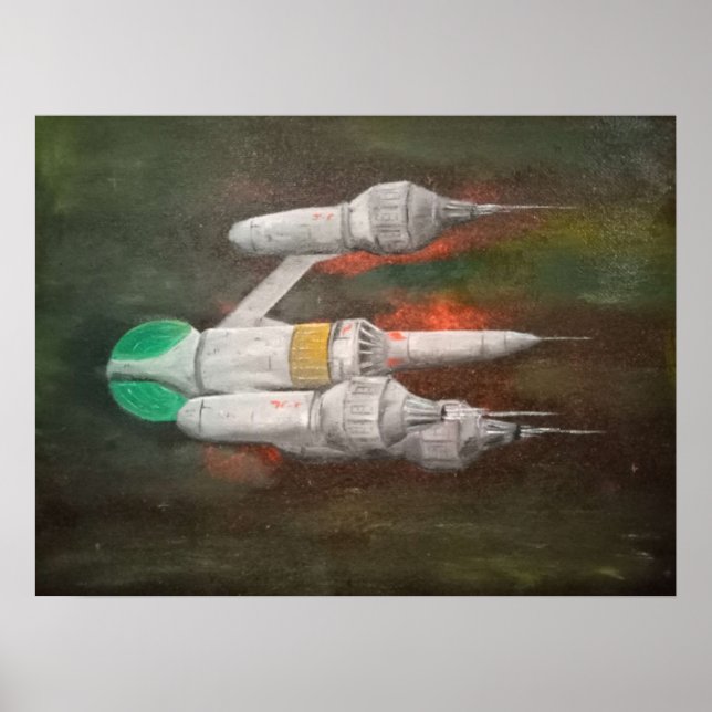 Poster Blakes 7 Liberator DSV (Devant)