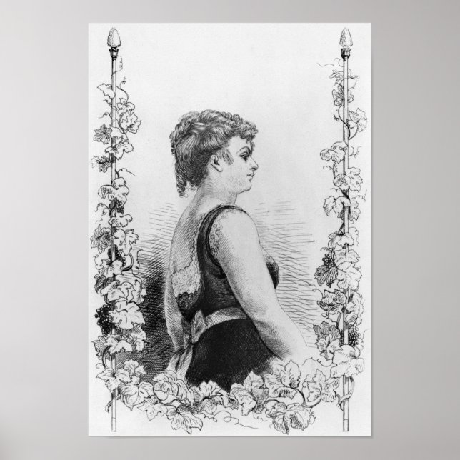 Poster Blanche d'Antigny (Devant)