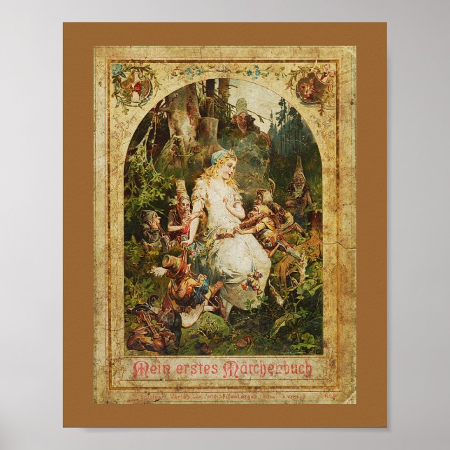 Poster Blanche-Neige et sept nains (Devant)