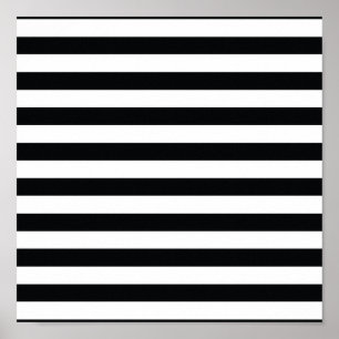 Poster Blancs et Noirs chics