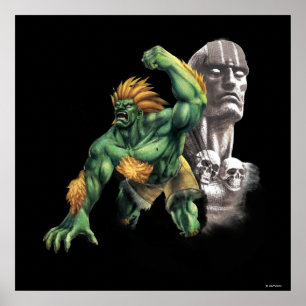 Poster Blanka Vs. Dhalsim
