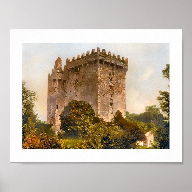 Poster Blarney Castle, Comté de Cork, Irlande (Devant)