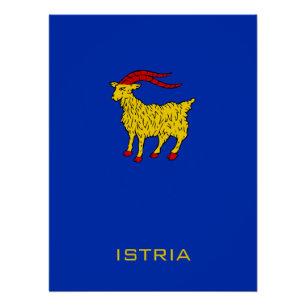 Poster Blason d'Istrie Patrimoine Adriatique