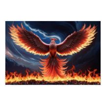 Blazing Phoenix Rise from the Ashes
