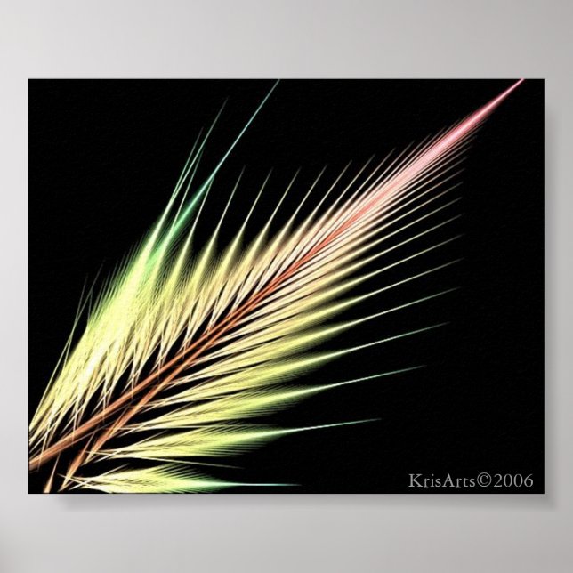 Poster blés (Devant)