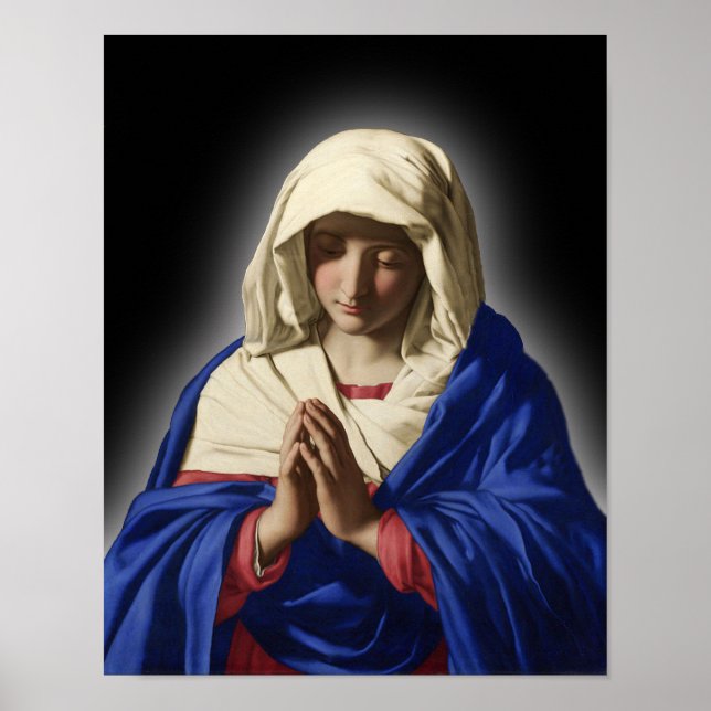 POSTER BLESSEE VIRGIN MARY (Devant)