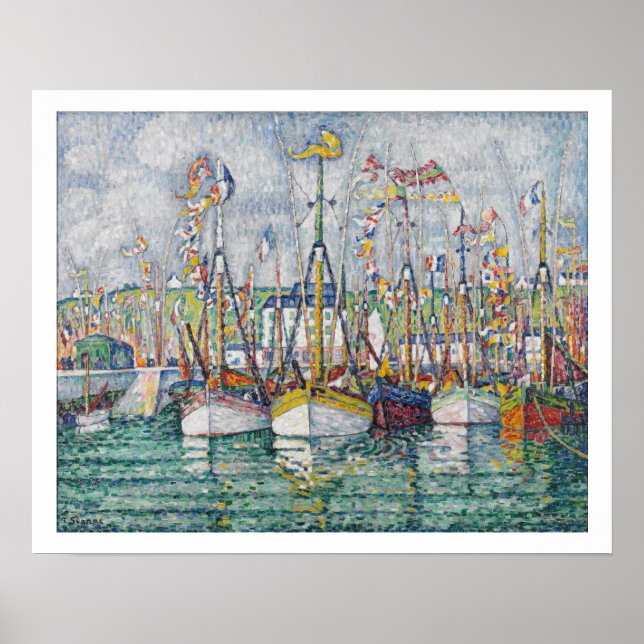 Poster Blessing of the Tuna Fleet at Groix, 1923 (Devant)