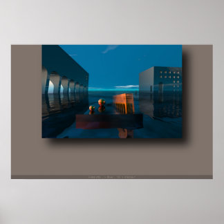Poster Bleu...