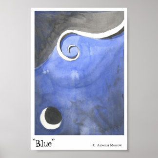 Poster Bleu