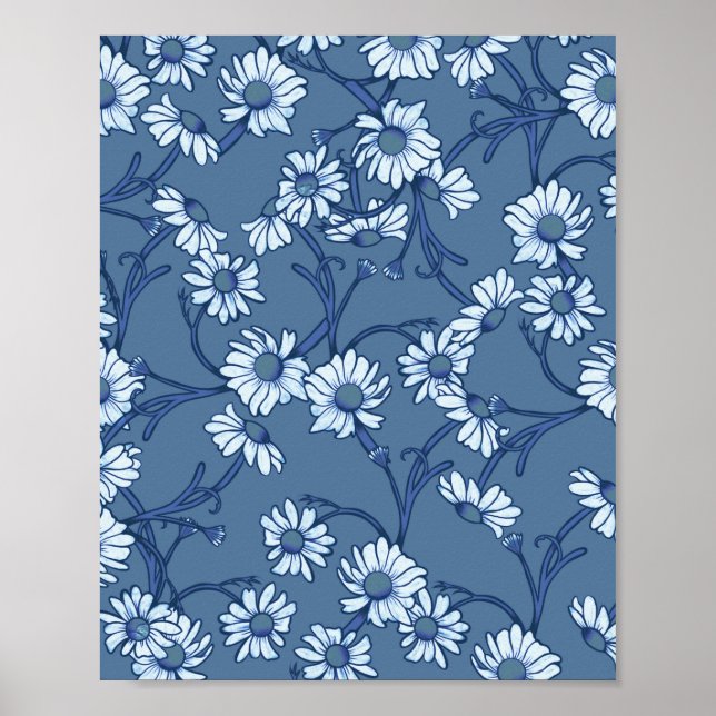 Poster Bleu (Devant)