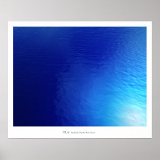 Poster Bleu