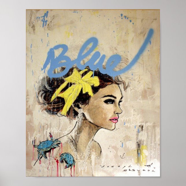 Poster bleu (Devant)
