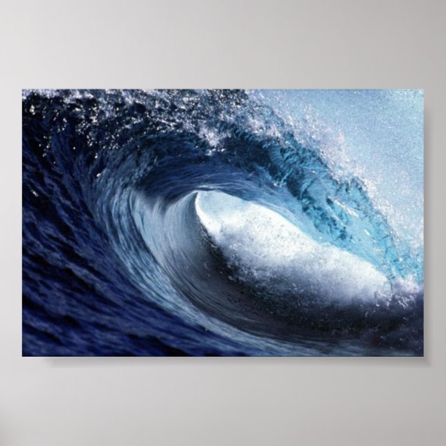 Poster Bleu (Devant)