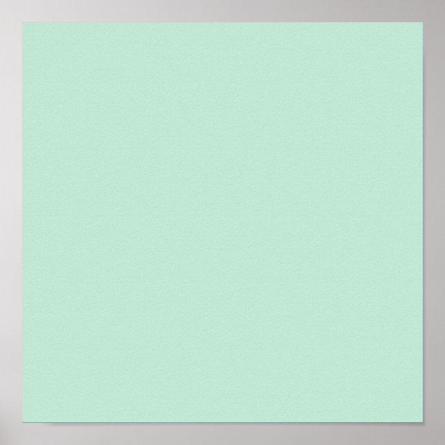 Poster Bleu Aéro (couleur solide) (Devant)