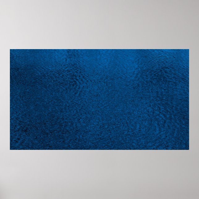 Poster bleu Arrière - plan (Devant)