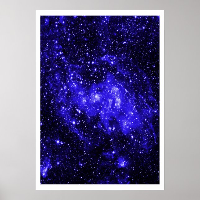 Poster Bleu Chandra (W44) (Devant)