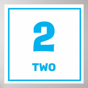 Poster bleu numéro deux