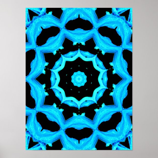 POSTER BLEU OCÉAN (Devant)