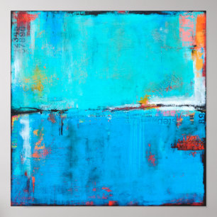 Poster Bleus 5 de boîte d'allumettes