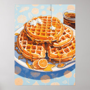 Poster Bliss de sirop d'or