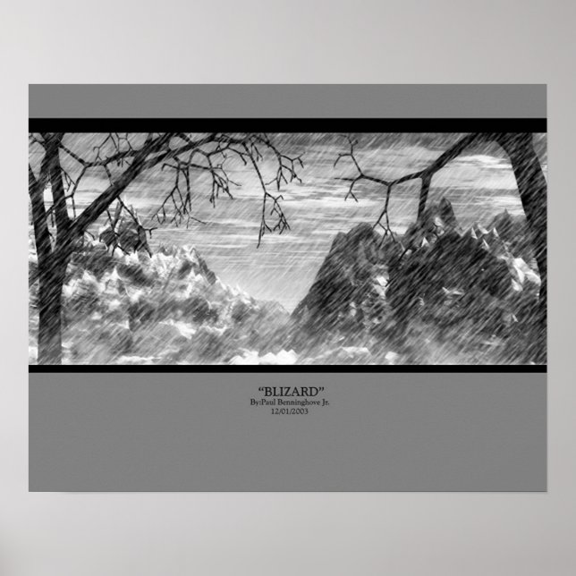 Poster Blizard (Devant)