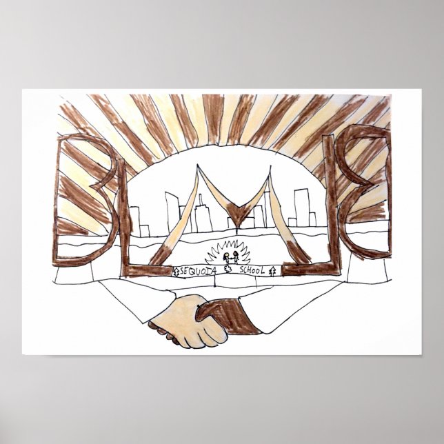 Poster BLM design - Adia Smith (Devant)