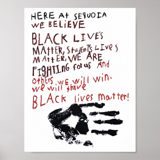 Poster BLM design - Oliver Duffy (Devant)