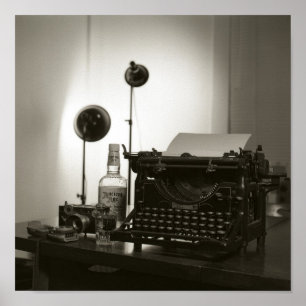 Poster Bloc d'écriture