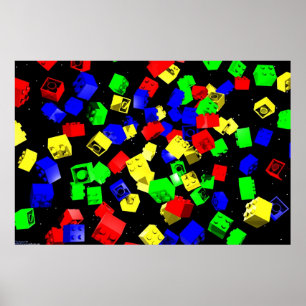 Poster Blocs de construction