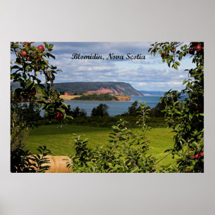Poster Blomidin, Nouvelle-Écosse, Canada