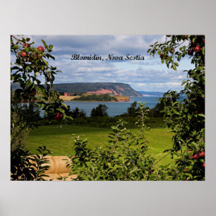 Poster Blomidin, Nouvelle-Écosse, Canada