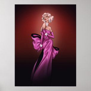 Poster Blonde Bombshell