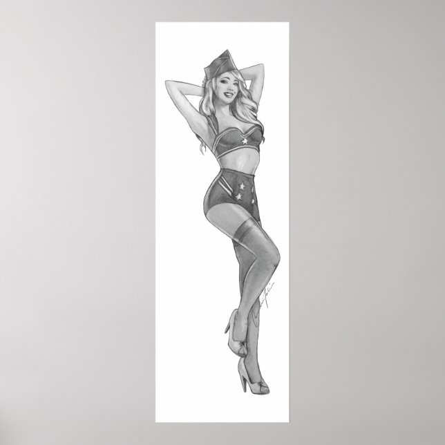 Poster Blonde Bombshell (Devant)