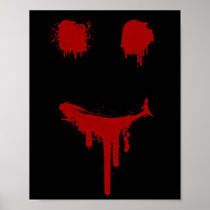 Poster Bloody Halloween Costume I Blood Splatz Sourire