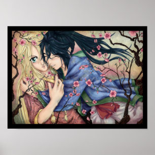 Poster Blossom Hug