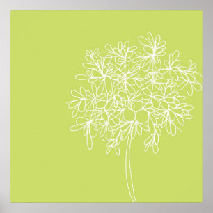 Poster Blossom Pop Citron