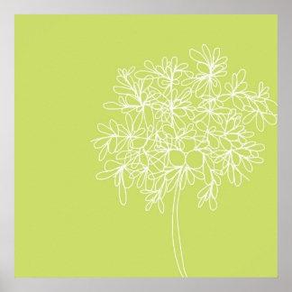 Poster Blossom Pop Citron