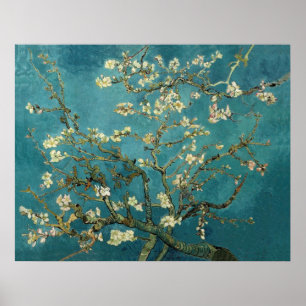 Poster Blossoming Almond Tree - Van Gogh