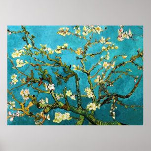 Poster Blossoming Almond Tree Van Gogh Fine Art