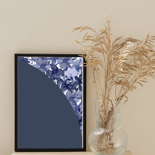 Poster Blu Ajouter votre propre do-it-yourself d'image Ar