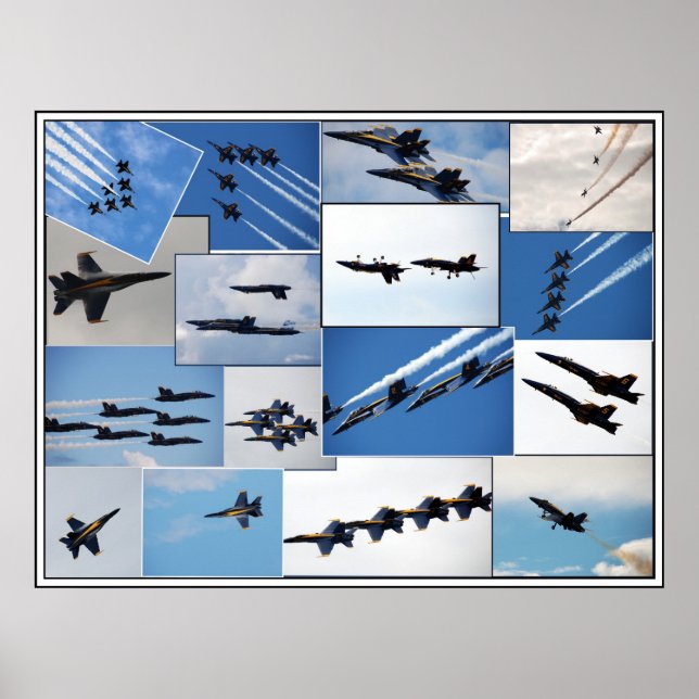 Poster Blue Angels (Devant)