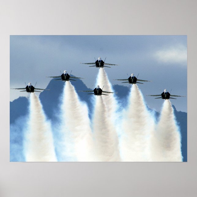 Poster Blue_Angels_on_Delta_Formation (Devant)