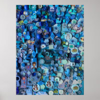 Poster: Blue Board Games Components