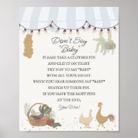 Blue Farmers Market Farm Fresh Dont Dit Baby Game