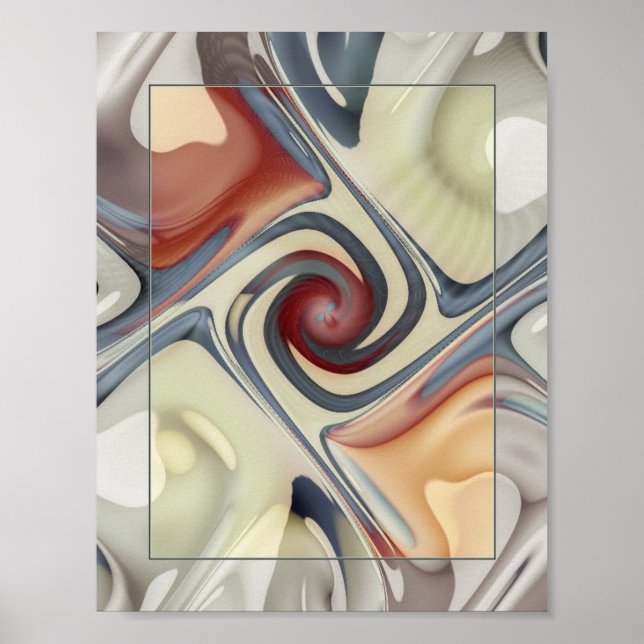 Poster Blue Gnarly (Devant)