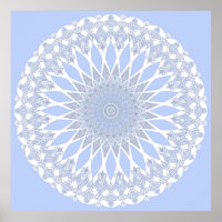 Blue Juniper Berry Tristy Mandala