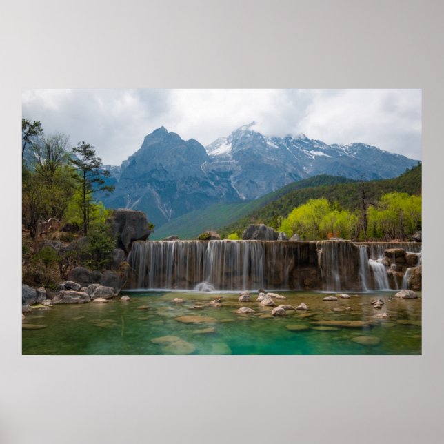 Poster Blue Moon Valley | Jade Dragon Snow Mountain (Devant)