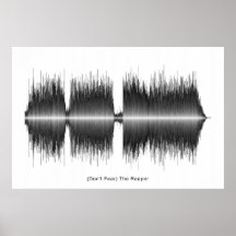 Blue Oyster Cult Reaper Soundwave Art