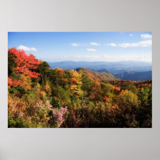 Poster Blue Ridge Mountains Imprimer