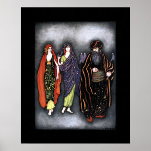 Poster Bluebeard  ~ Fairy Tales ~ Bedtime Story ~
